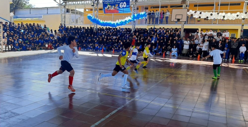 Semana de Aniversario CSME: los/as estudiantes juegan las finales de Baby Fútbol por alianzas